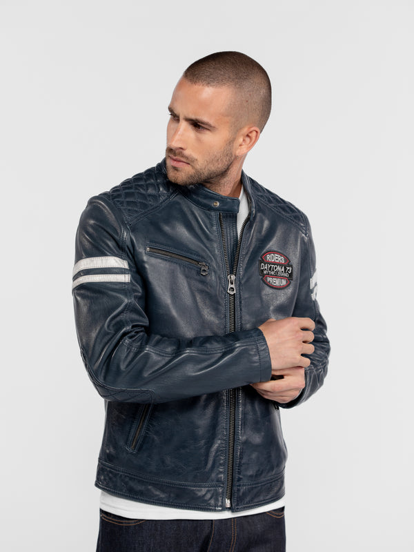 Spencer - Blouson cuir racing DAYTONA 73