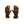 Charger l'image dans la galerie, GANTS MOTO CUIR Wildust Sisters GLOVES KP - CLASSIC BROWN