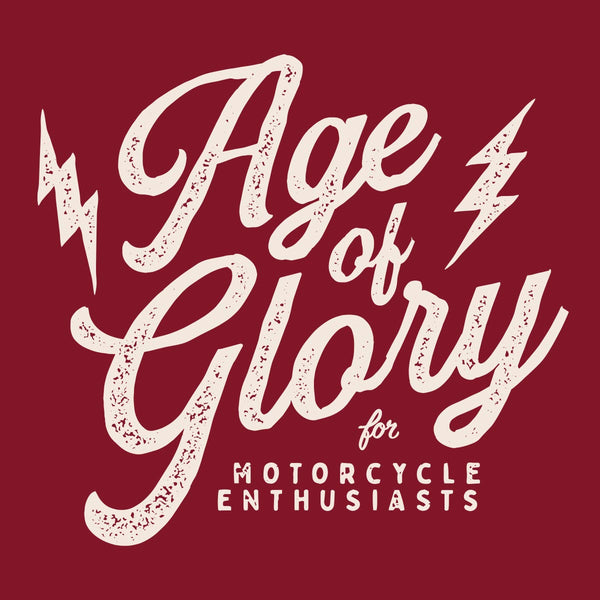 T SHIRT AGE OF GLORY LOGO TEE