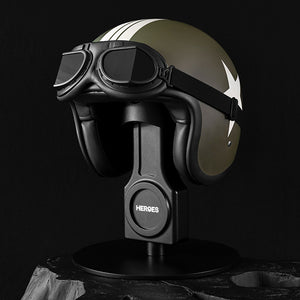 PORTE CASQUE PISTON CHROME X HEROES