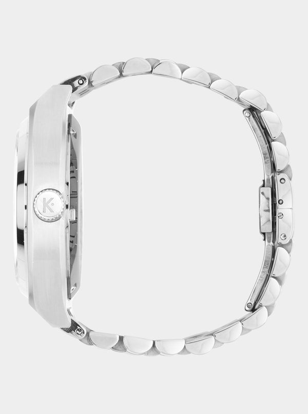 MONTRE KELTON - RC24 QRTZ Blanche - Bracelet jubillee