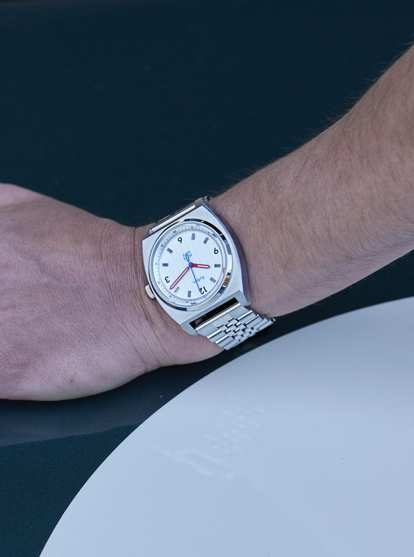 MONTRE KELTON - RC24 QRTZ Blanche - Bracelet jubillee