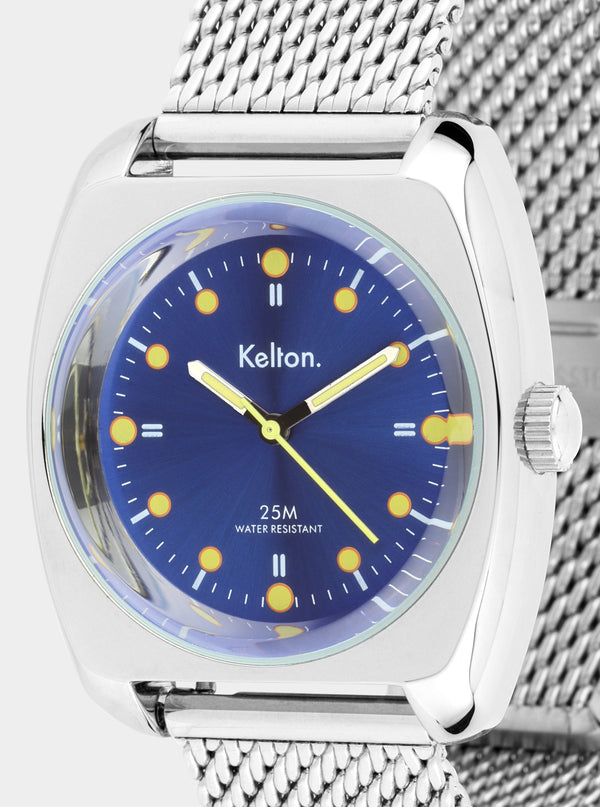 MONTRE KELTON - RC 2 bleu-jaune Mesh