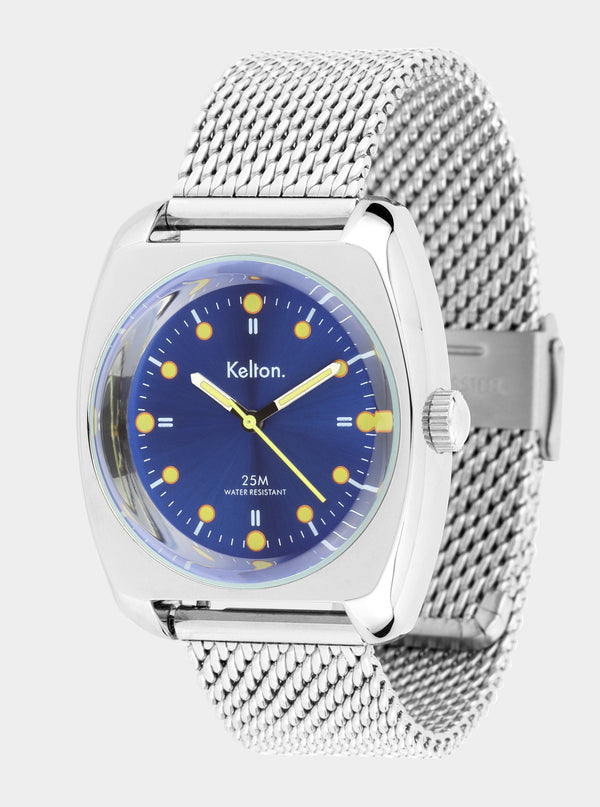 MONTRE KELTON - RC 2 bleu-jaune Mesh