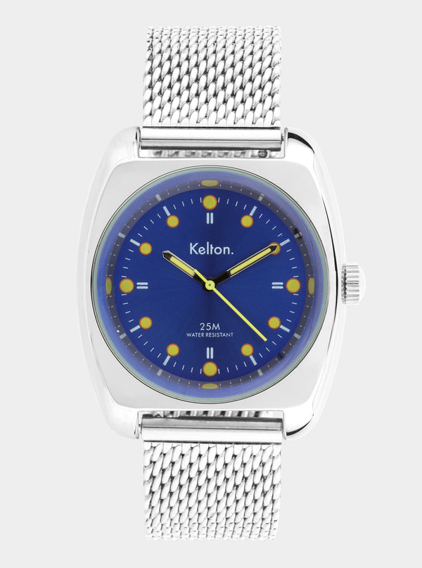 MONTRE KELTON - RC 2 bleu-jaune Mesh