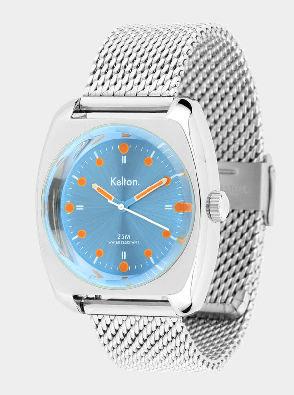 MONTRE KELTON - RC 2 bleu-orange Mesh