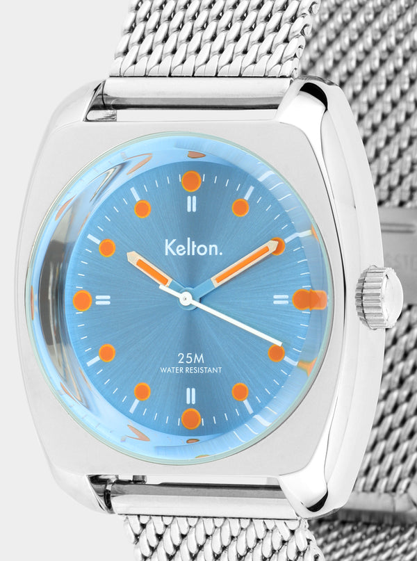 MONTRE KELTON - RC 2 bleu-orange Mesh