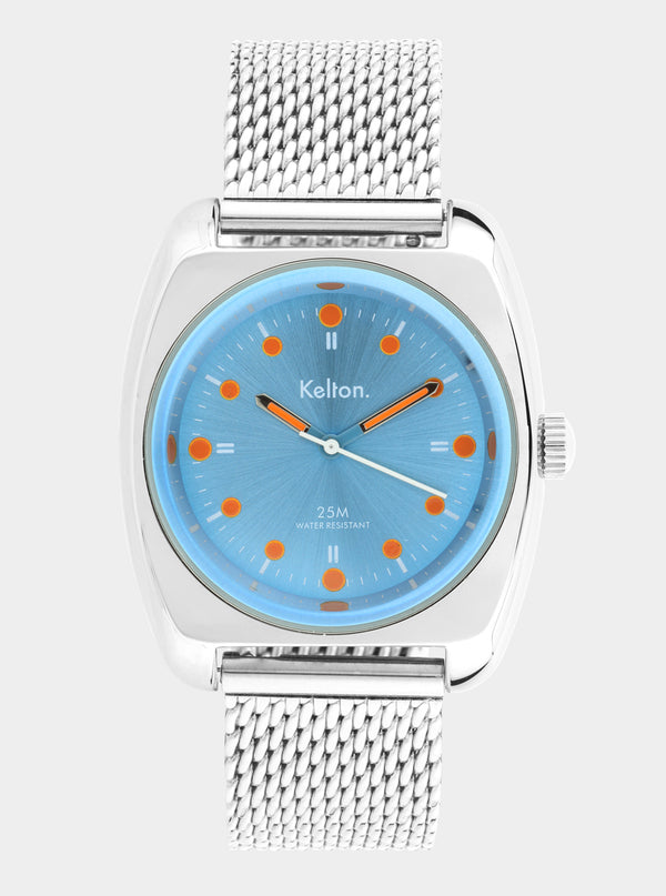 MONTRE KELTON - RC 2 bleu-orange Mesh