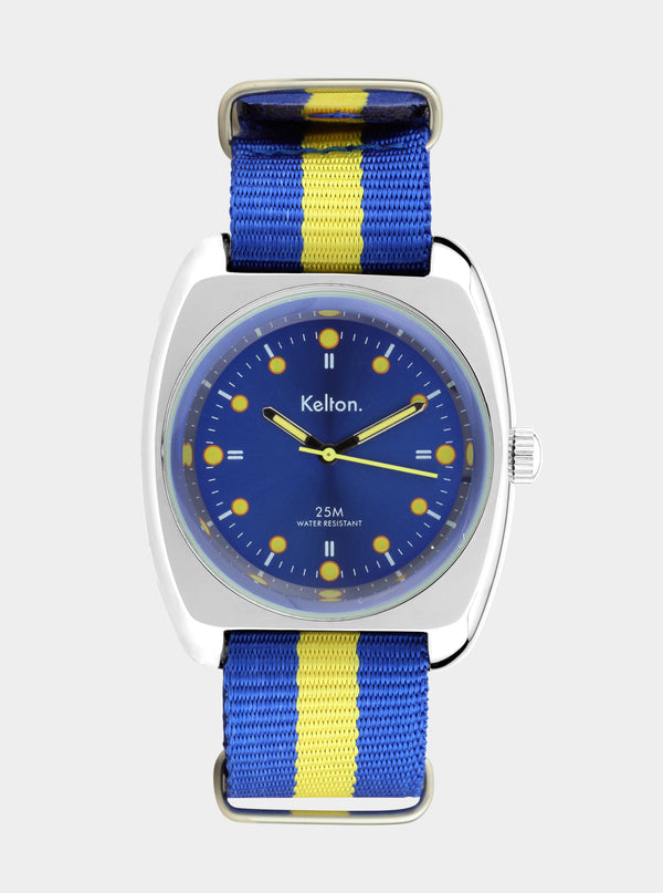 MONTRE KELTON - RC 2 Nato bleu-jaune