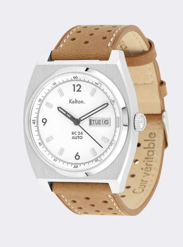 MONTRE KELTON - RC 24 Auto blanche