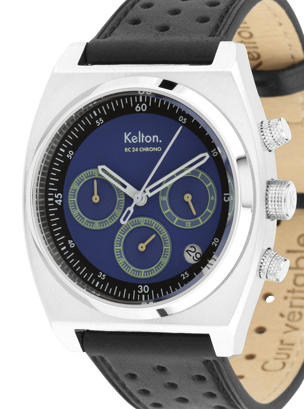 MONTRE KELTON - RC 24 Chrono méca-quartz noir