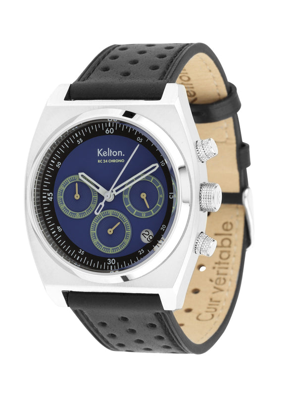 MONTRE KELTON - RC 24 Chrono méca-quartz noir