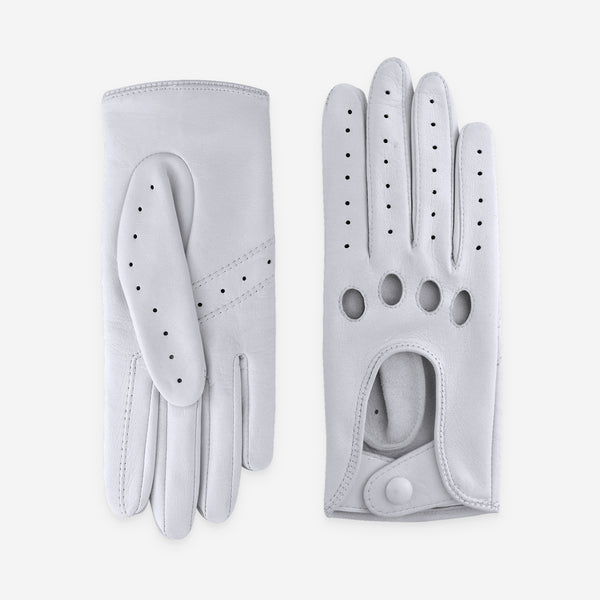 GLOVE STORY - GANTS DE CONDUITE CUIR AGNEAU-NON DOUBLÉ-21090NF - FEMME