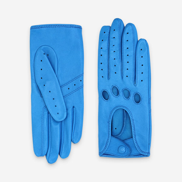 GLOVE STORY - GANTS DE CONDUITE CUIR AGNEAU-NON DOUBLÉ-21090NF - FEMME