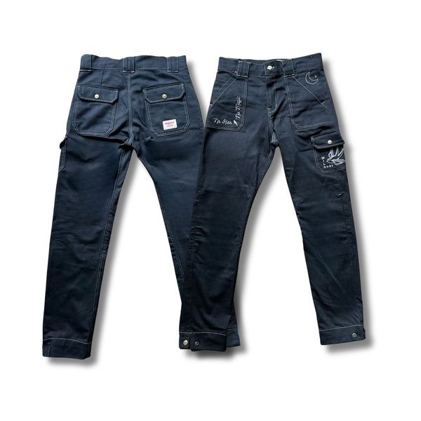 Pantalon Wildust Sisters - CARGO OVERLAND - BLACK - HOMOLOGUÉ CE