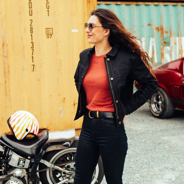 Veste Wildust Sisters - PIONEER JACKET - BLACK