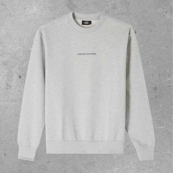 SWEAT CREWNECK GRIS HEDONIC - FICHE TECHNIQUE