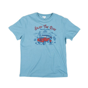 T-shirt BAAK - T-Shirt Enjoy The Ride bleu