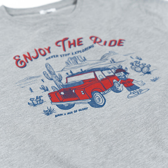 T-shirt BAAK - T-Shirt Enjoy The Ride bleu