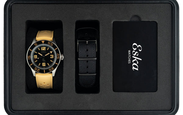 MONTRE HEROES & ESKA Amphibian 250-BH BLACK HEROES