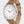Charger l&#39;image dans la galerie, MONTRE KELTON - RC24 QRTZ Blanche – bracelet marron
