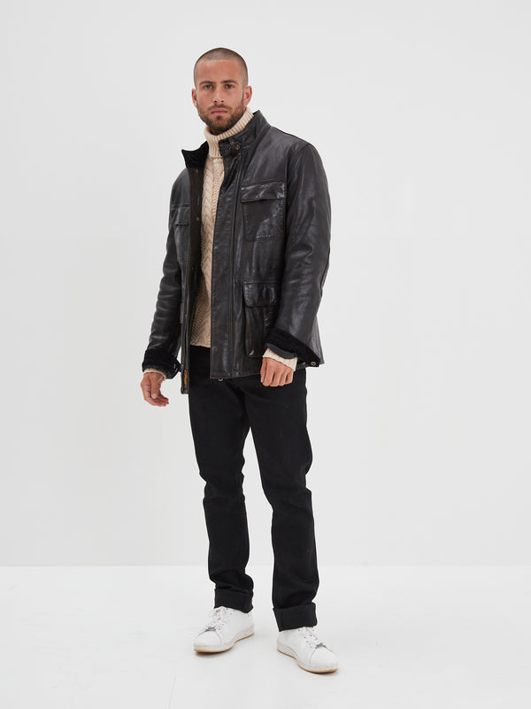 Blouson Salemi - Blouson cuir vintage DAYTONA 73