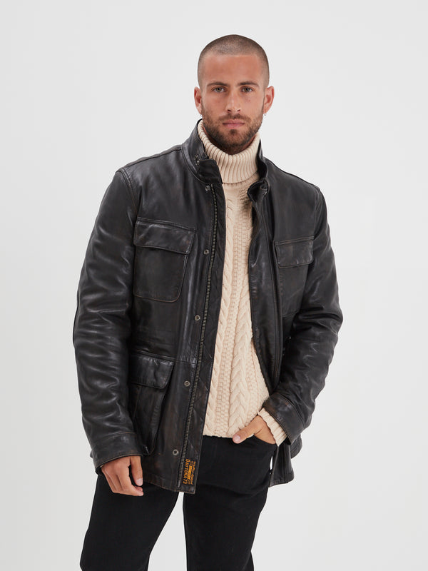Blouson Salemi - Blouson cuir vintage DAYTONA 73