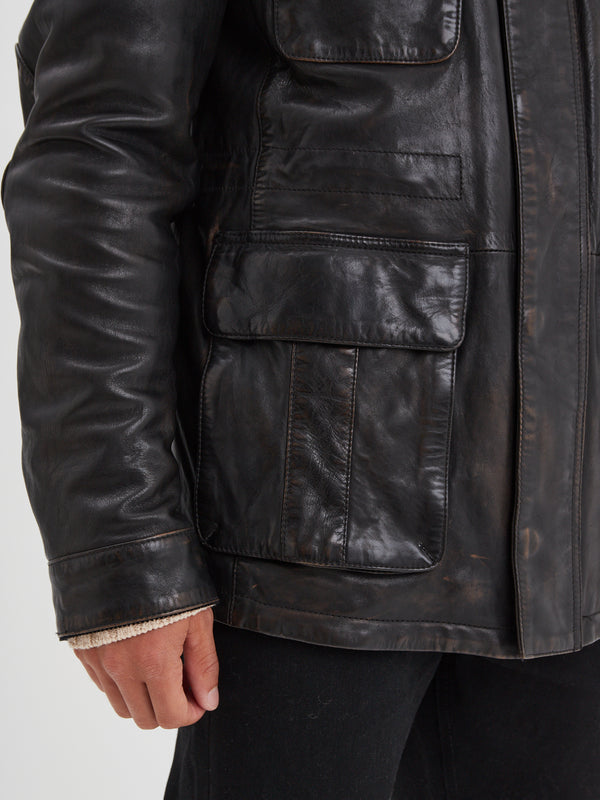 Blouson Salemi - Blouson cuir vintage DAYTONA 73