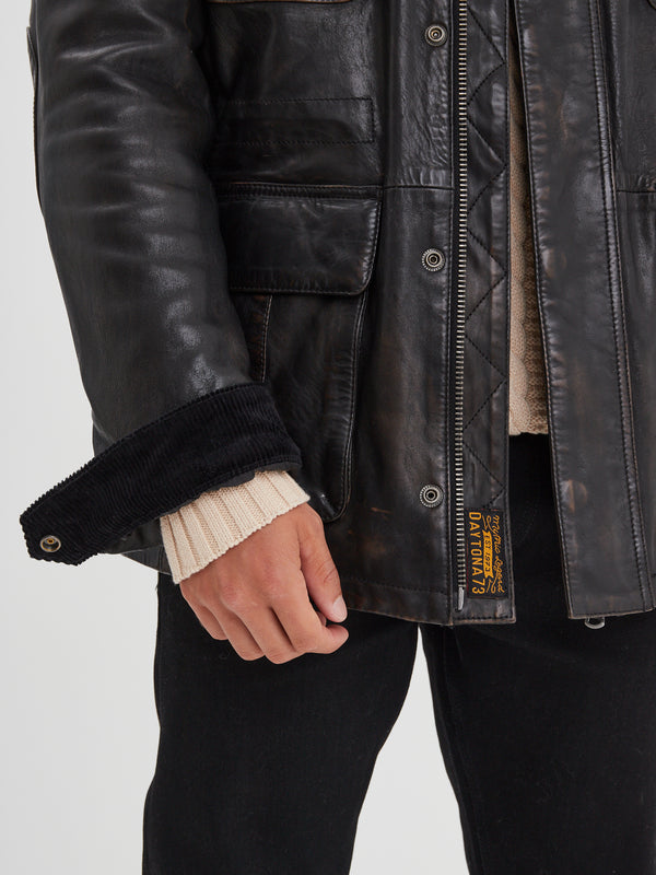 Blouson Salemi - Blouson cuir vintage DAYTONA 73