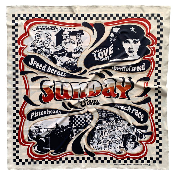 Foulard SUNDAY SPEED SHOP - SPEED HEROES