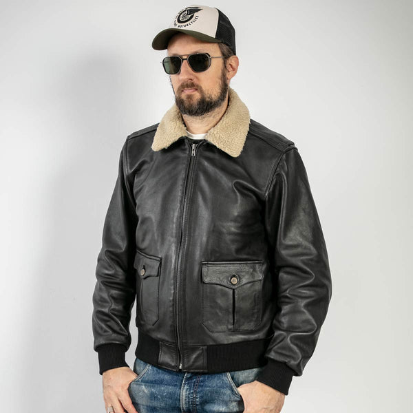 Veste Age of Glory - COCKPIT LEATHER JACKET