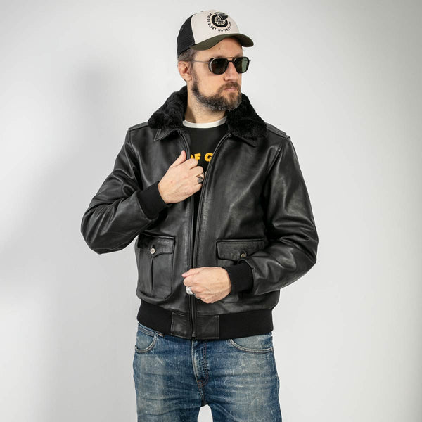 Veste Age of Glory - COCKPIT LEATHER JACKET