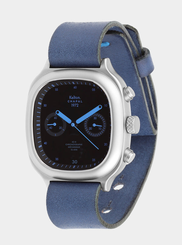 Chronographe 1972 Kelton x Chapal - Skyblue