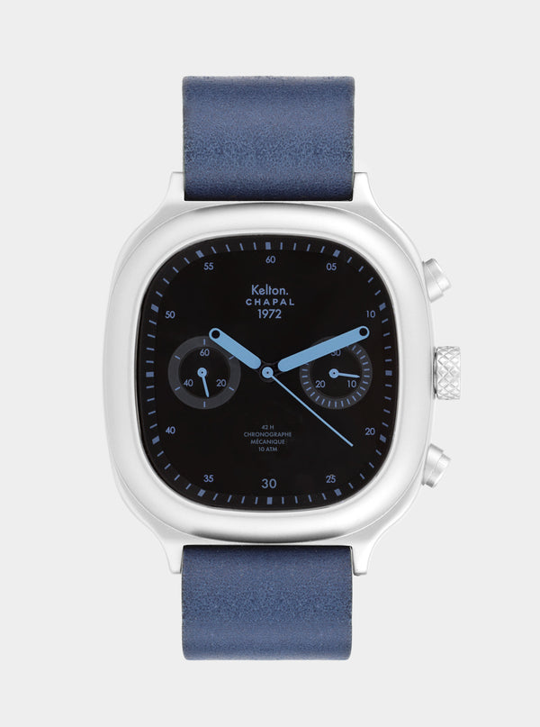 Chronographe 1972 Kelton x Chapal - Skyblue