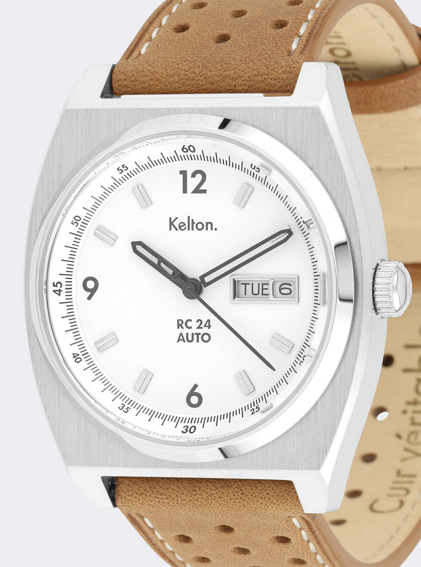 MONTRE KELTON - RC 24 Auto blanche