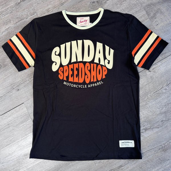 T-shirt SUNDAY 1970 PRISMO "1970 Pismo black"