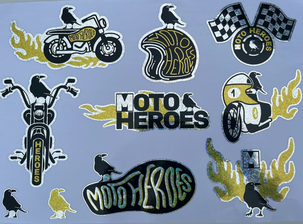 Stickers MOTO HEROES