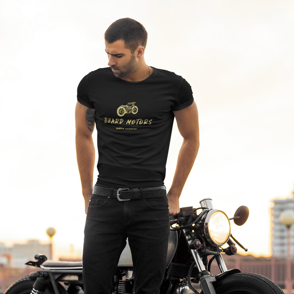 T-shirt Beard Motors - Motorcycle Vintage