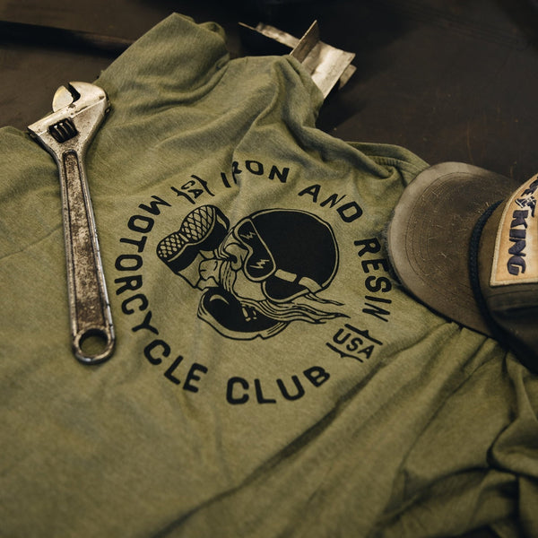T-shirt Iron & Resin - Motorcycle Club