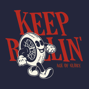 t shirt keep rollin tee