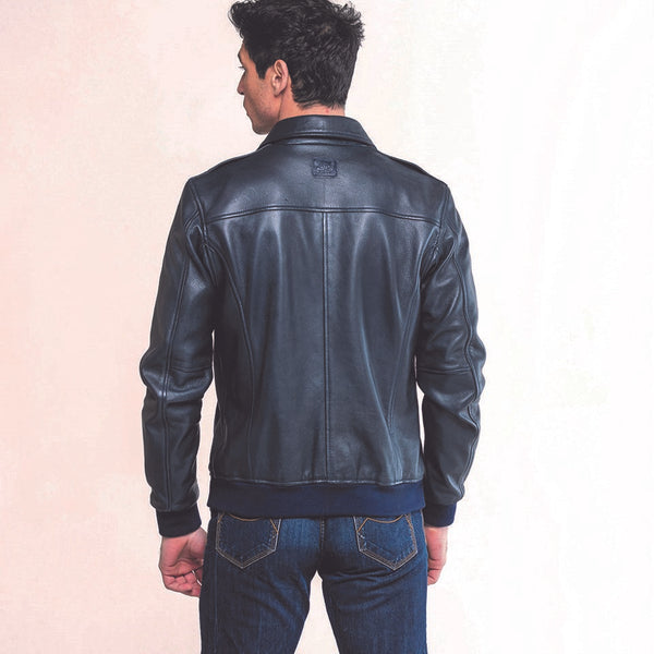 Blouson Classic Legend Motors Jacky Navy Ligne Jacky ICKX