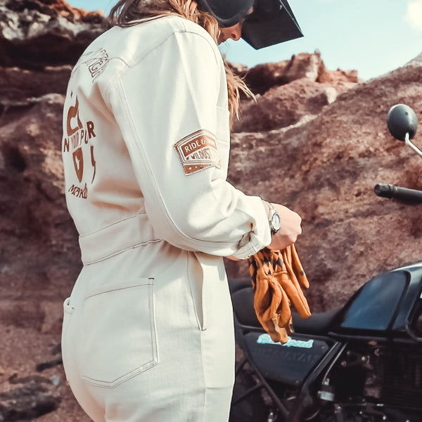 combinaison aviator asphalte ivoire